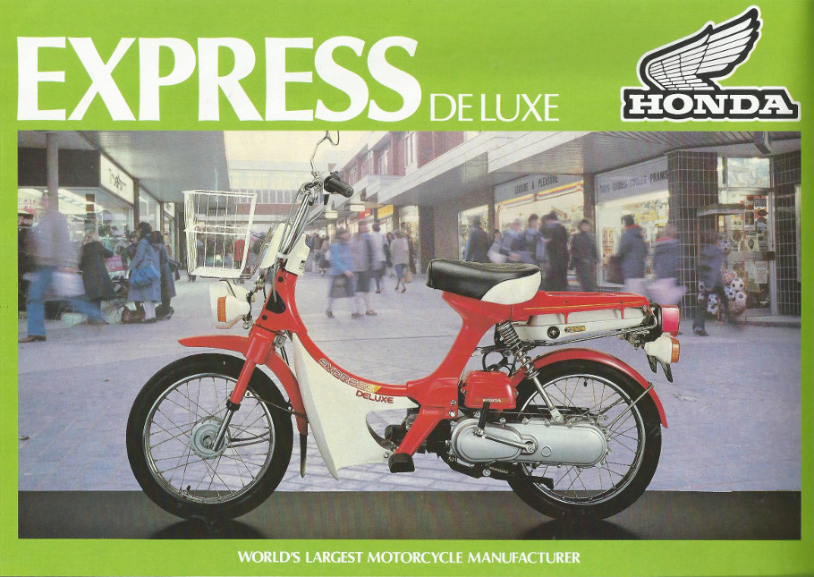 Honda NC50 Express Brochure, Page 1