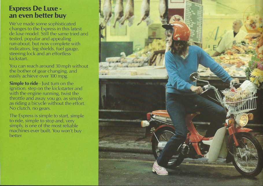 Honda NC50 Express Brochure, Page 2